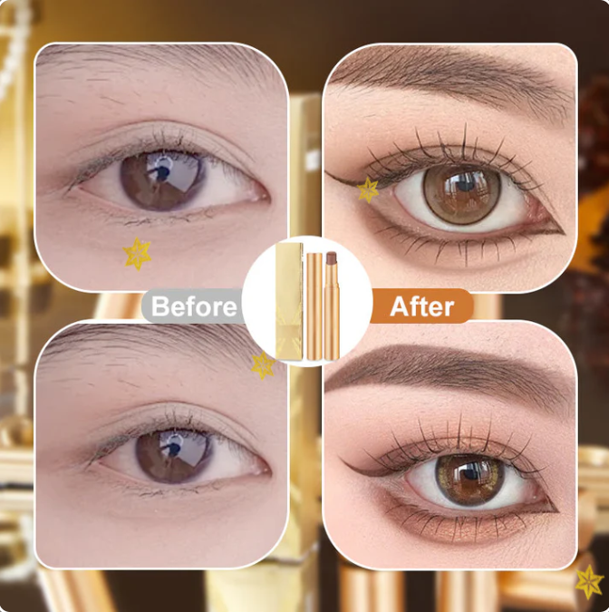 🔥 50% DE DESCUENTO 🔥 ✨ 3 Colores en 1 Barra de Sombra de Ojos Un Solo Toque, Maquillaje Perfecto 💄😍