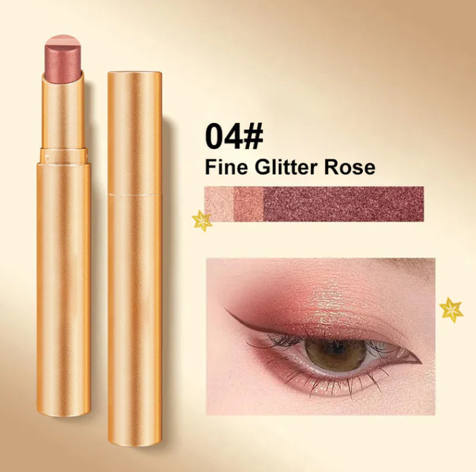 🔥 50% DE DESCUENTO 🔥 ✨ 3 Colores en 1 Barra de Sombra de Ojos Un Solo Toque, Maquillaje Perfecto 💄😍