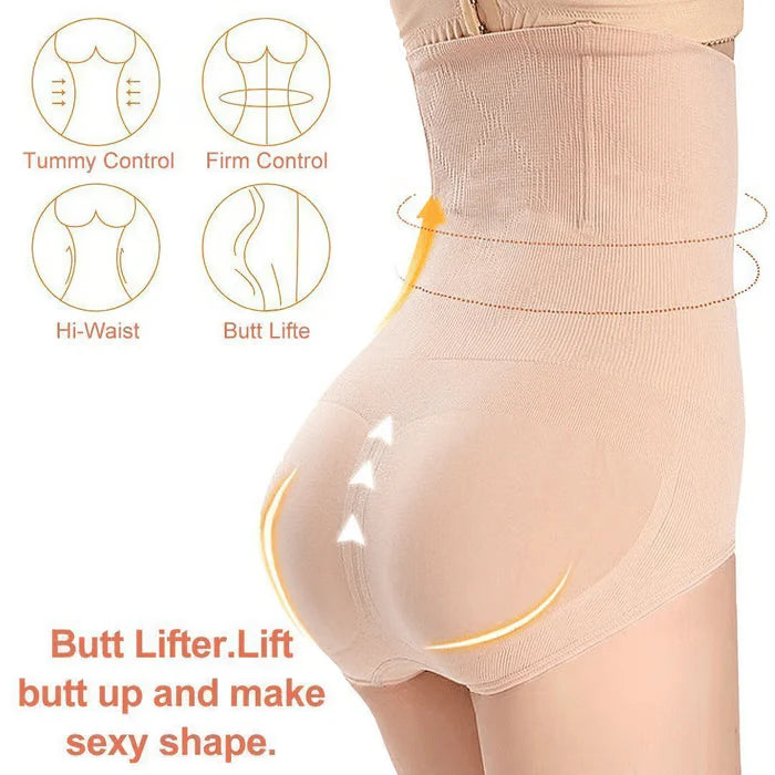 ⏰LAST DAY 50% OFF 💥High Waist Tummy Control Shapewear Panties