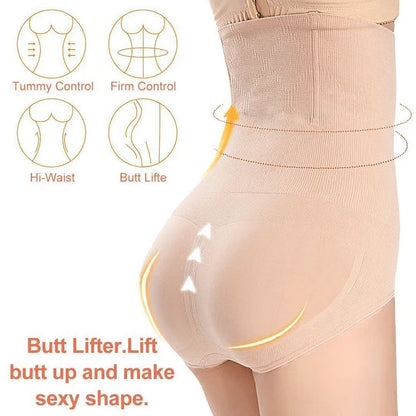⏰LAST DAY 50% OFF 💥High Waist Tummy Control Shapewear Panties