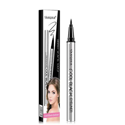【YANQINA】Long-lasting eyeliner -lightweight, waterproof,vegan,cruelty-free,24-hour smooth application,ultra- creamy and silky smooth texture.