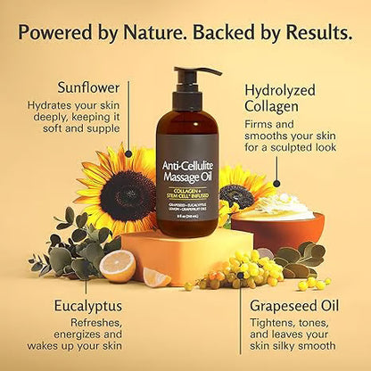 🏆 Limited time offer⚡ 50K+ SOLD! Almost Gone-💥Age-Defying Revival Collagen & Stem Cell Body Oil