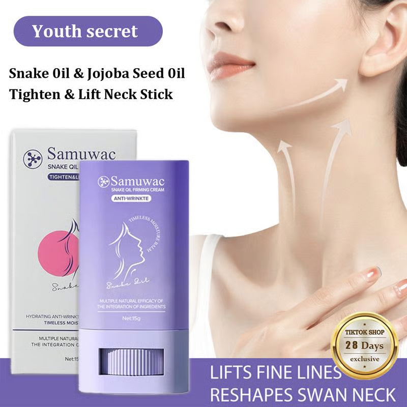 💜Official Authorized |🔥Neck Care Stick, Oil-nourishing, Firming & Lifting Firming Neck Cream