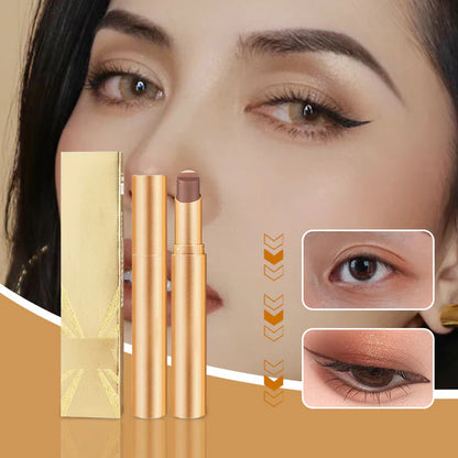 🔥 50% DE DESCUENTO 🔥 ✨ 3 Colores en 1 Barra de Sombra de Ojos Un Solo Toque, Maquillaje Perfecto 💄😍